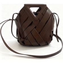 NOÁ Crossform Kadın Çapraz ve El Çantası-Kahverengi