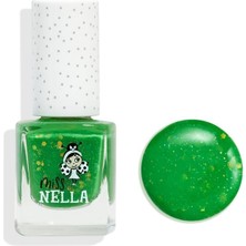 Smiggle Miss Nella - Parlak Yeşil Pırıltılı Soyulabilir Oje