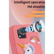 Epilons Telefon Modelli Çocuk Dijital Fotoğraf Makinası Çift Kameralı Dokunmatik Ekran 2.0 Ekran