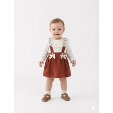 Miss Miya Kız Çocuk Kadife Bady Li Elbise