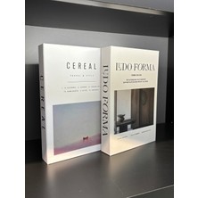 NuN Studio 2'li Dekoratif Kitap Kutu