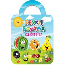 Bilfold Renkli Boyama-Meyveler