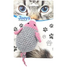 Jooys Amigurumi Kedi Oyuncağı Tekli Fare
