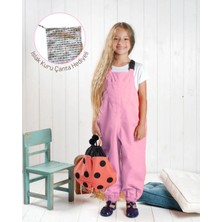 Nice Kids Nicekids Yağmur Tulumu Çocuk/ Pink (Islak Kuru Çantası Hediyeli) 98-104 cm