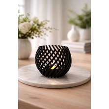 Özay Dekoratif Spiral Tealight Mumluk