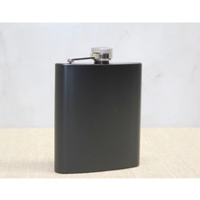 TrentCo Tekli Siyah 7 Oz Matara ALK3896 - Lisinya