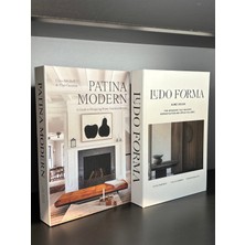 NuN Studio 2'li Dekoratif Kitap Kutu