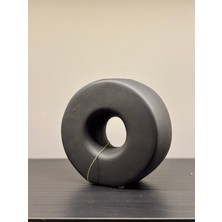 NuN Studio Mat Renk Modern Geometrik Dekoratif Vazo Obje (Tekli – Yuvarlak Form)