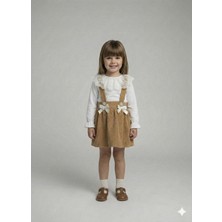 Miss Miya Kız Çocuk Kadife Bady Li Elbise