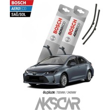 Akscar Bosch Aeroeco Toyota Corolla Silecek (2019-2025)