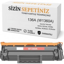 Sizinsepetiniz W1360A Çipli Muadil Toner – Hp Laserjet Mfp M236DW M236SDN