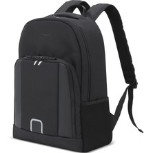 Gfc Life Store Eco MCE-1201 Çevre Dostu Reflektörlü Laptop Çantası, Seyahat Sırt Çantası, Macbook Sırt Çantası, Erkek Kadın 15.6 Inç Bilgisayar Çantası, Siyah