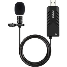 Gfc Life Store Mikrofon Lavalier Bağlantısı, Kondansatör Bilgisayar Mikrofonu, Ses Kartlı, Pc ve Mac Için - K053