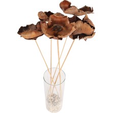 Yapay Çiçek Sitesi 5li Palmcup Çiçeği 45 cm