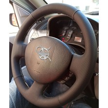 İskender Oto Aksesuar Direksiyon kılıfı Fiat Punto 2003-2004-2005-2006 araca özel spor desen