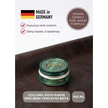 Collonil Tuna Koyu Kahverengi Deri Bakım ve Renk Yenileyici Krem Ayakkabı Boyası - 7954-2