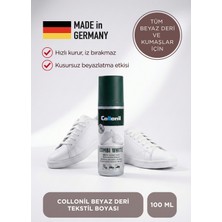 Collonil Tuna Spor ve Deri Beyaz Ayakkabı ve Çanta Boyası, Besleyici Krem Boya 100 ml - 5093