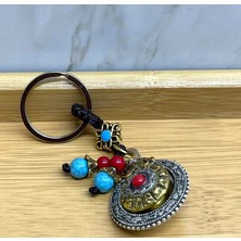 Calperia Mantra Çarkı Şans Anahtarlık ALK4465 - Lisinya