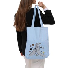 Hipder Baskılı Gabardin Çanta