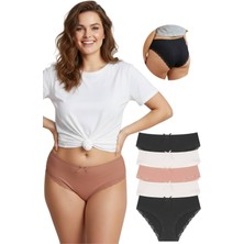 New Lilla 1909 Dantel Paçalı Bato 5'li Kadın Külot Paketi