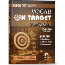 Modadil Yayınları Yksdil Ydt Vocab On Target Kelime Edat Soru Bankası