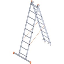 LTG Nova Saraylı 2x9 A Tipi Sürgülü Merdiven 4,94 Metre