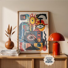 Persona Istanbul Artificial Collection Evrenin Gözü - Neo-Ekspresyonist Poster (Çerçevesiz)