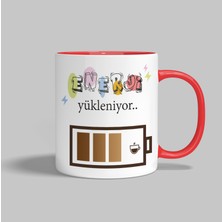 Asilmeydan Enerji Yükleniyor Yazılı Kupa Bardak