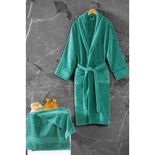 LTG Nova Exclusive Single Bornoz Seti Yeşil M/l 8680108069165