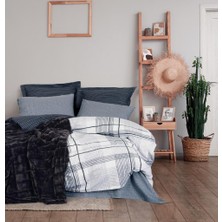 LTG Nova Trim Çift Kişilik Battaniyeli Nev Takımı Smooth Siyah