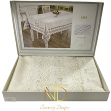 SHC4200 Masa Örtüsü Lale Krem