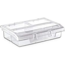 River Asr 4009 5"  Şeffaf Karbon Organizer Kutu