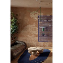 Arkhearts Arcadia – Terracotta Klasik Manzara Desenli Kendinden Yapışkanlı Duvar Kağıdı