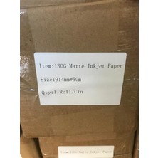 Ploza Wp Matt Coated Kaplamalı 130GR 914X50