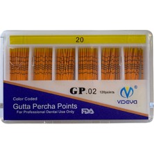 Ditok Dental Vıdeya Gutta Percha Açısız No 20