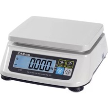 CAS Sw 30 kg 1 gr Kapasiteli Tartım Terazi ile Hassas Tartım İşlemleri