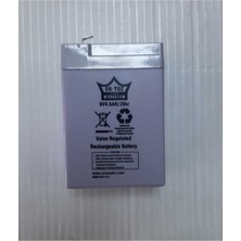 OR-TEC 6V 4.5Ah Terazi Aküsü Bakım İstemeyen Şarjlı Kullanım İçin İdeal