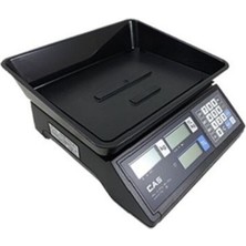 CAS Er Jr 30 kg Fıyat Hesaplamalı RS-232 Pc Bağlantılı Elektronik Terazi Tartı(Pazarcı Kefeli)