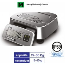 CAS Fw 500E 30 Kg. IP69 Tartım Terazisi