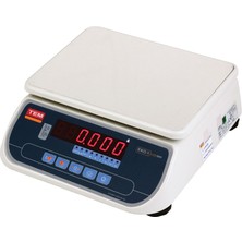 Tem Srp 15 kg 2 gr LED Çift Ekran Tartım Terazisi (Onaylı)
