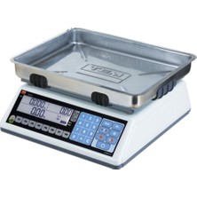 Tem Ege LCD 15 x 2 / 5 Fıyat Hesaplamalı Terazi