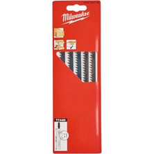 MILWAUKEE T744D Dekupaj Bıçağı Ağaç Hızlı Kesim 155 mm 5 Adet