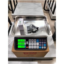 Yerli Üretim TEM Su Geçirmez Mühürlü Hesaplamalı Terazi 30 kg Kapasiteli Yeni Model