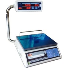 Tem Ege LED 30 kg Fıyat Hesaplamalı Oynar Boyun Elektronik Terazi