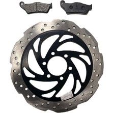 Şafak Motosiklet Bajaj Pulsar NS200 Abs Siz Ön Fren Disk Balatası 2017-2022 Model