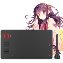 Braventa Collection Veıkk A15 Pro Grafik Çizim Tableti, 10 x 6 Inç Dijital Çizim Tableti, 12 Kısayol Tuşu ve Bir Quick D