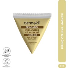 Dermokil Beyazlatıcı Etkili Pirinç Özü Kil Maske 9 ml