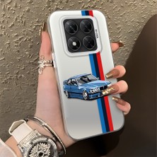 HONTINGA Poco X7 ile Uyumlu Kılıfı Silikon Kenar Sert Arka Düşüme Önleyici Basitlik Anti Düşme Kamera Korumali Bmw Desen Telefon Kılıfı K1-0590