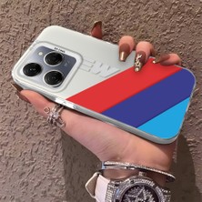 HONTINGA Tecno Spark 20 Pro ile Uyumlu Kılıfı Silikon Kenar Sert Arka Düşüme Önleyici Basitlik Anti Düşme Kamera Korumali Bmw Desen Telefon Kılıfı K1-0591