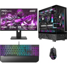 Dragos DRX7975 I5 12400F 16GB Ram 512GB M2 Nvme SSD 8gb RTX5060 24.5 Inç 200Hz 1ms Oyuncu Oem Paket